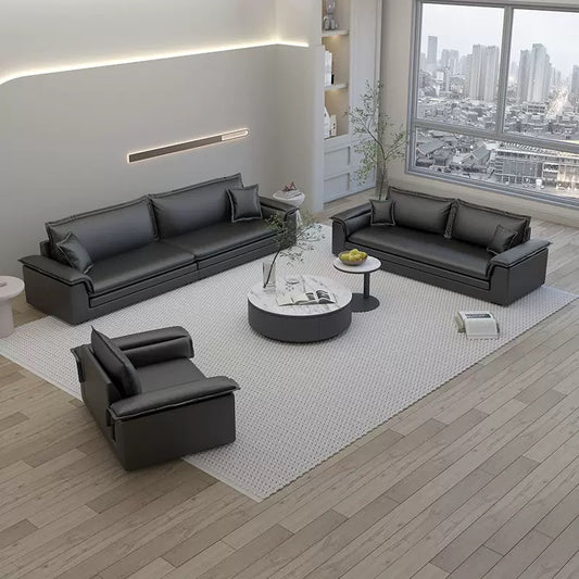 Office Sofa Set for Reception & Lounge Area - Business Guest Seating, Modern Waiting Room Furniture-HFB206