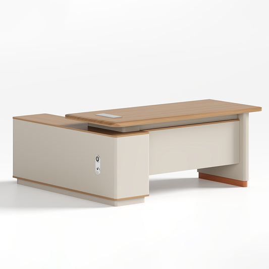 Modern Wooden Home Office Wood Computer Desk Wood Office Table Simple Computer Desk-03-B6216