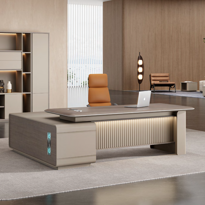 Modern Executive/Manager/Boss Office Desks | Luxury CEO Desk Supplier-18-B0420