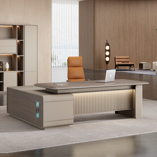 Modern Executive/Manager/Boss Office Desks | Luxury CEO Desk Supplier-18-B0420