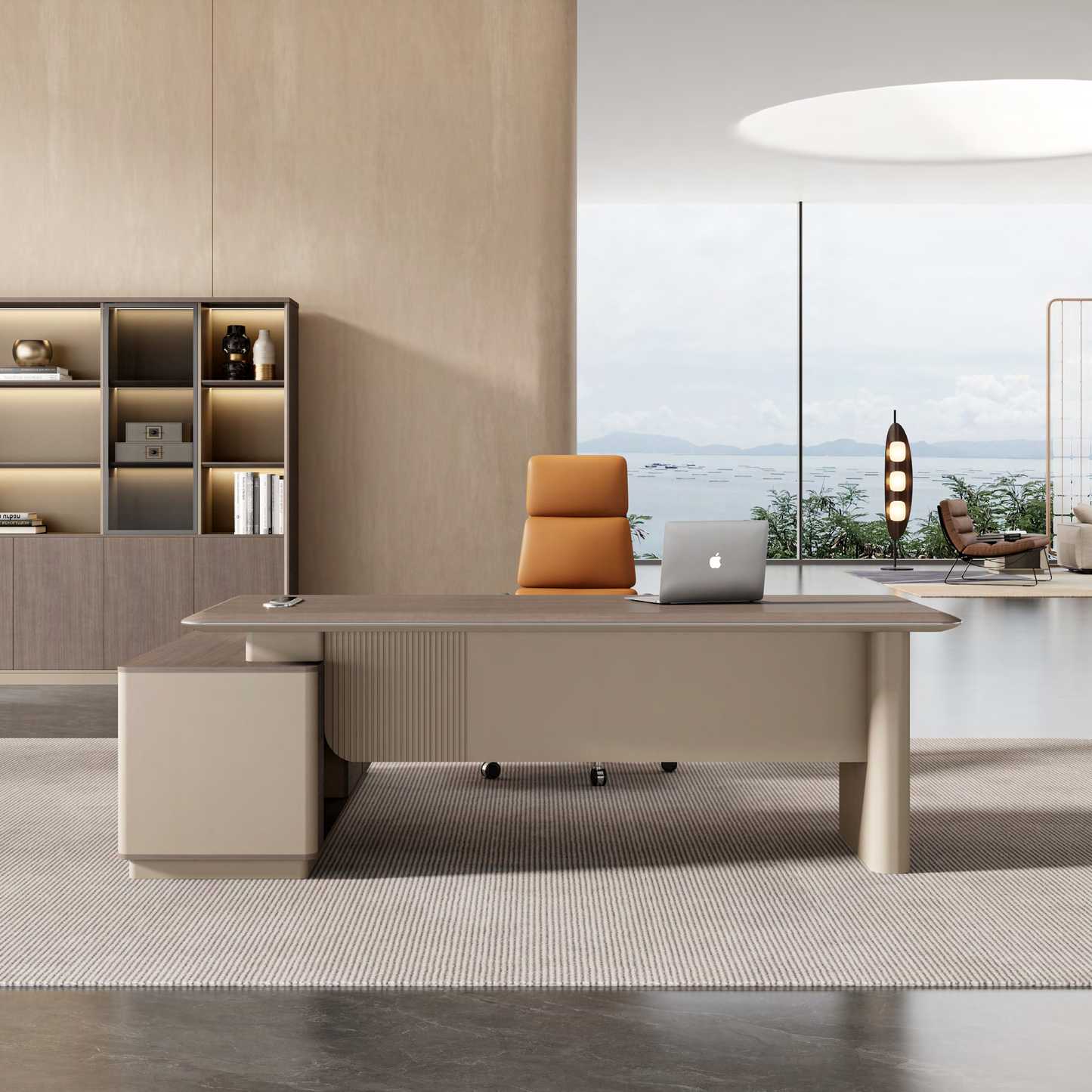 Modern Executive/Manager/Boss Office Desks | Luxury CEO Desk Supplier-18-B0118