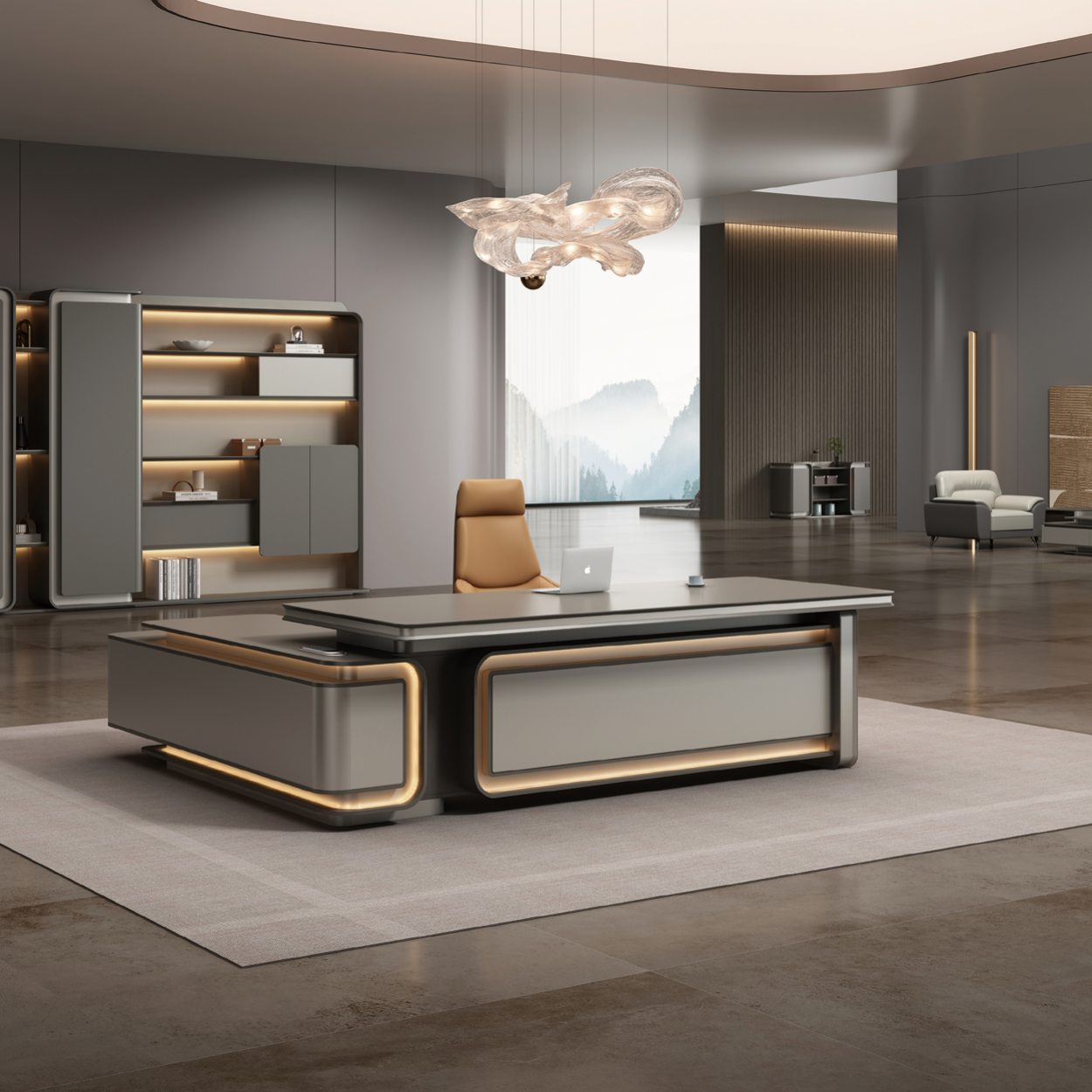 Commercial Luxury Executive/CEO/Manager/Boss Desks | Office Furniture Manufacturer