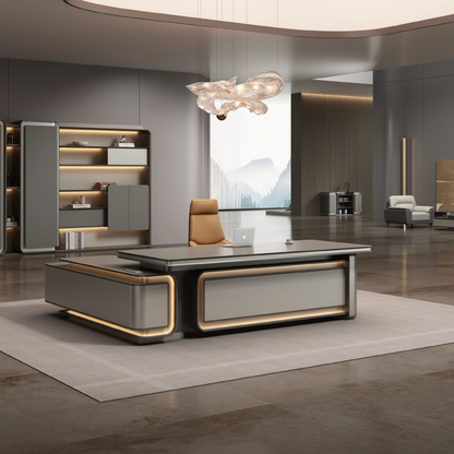 Commercial Luxury Executive/CEO/Manager/Boss Desks | Office Furniture Manufacturer