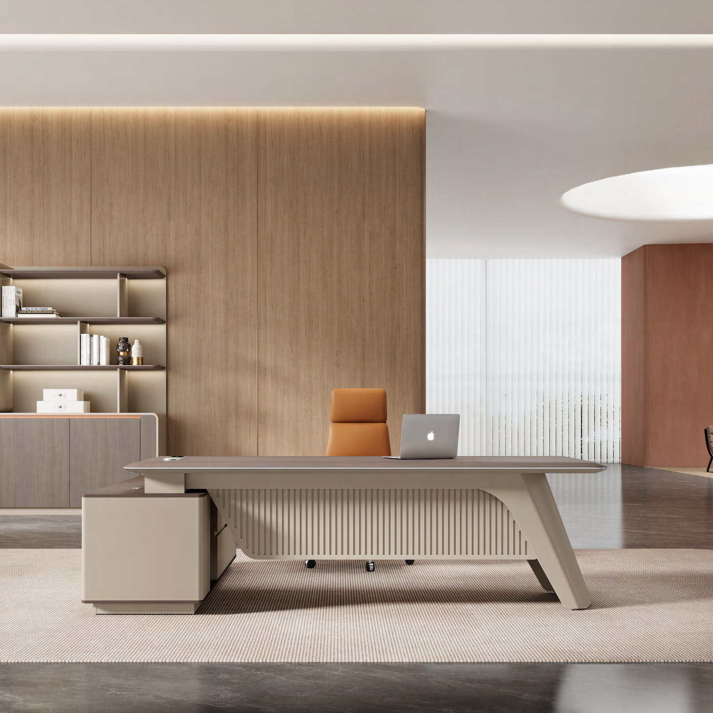 Modern Executive/Manager Office Desks | Luxury CEO Desk Supplier-18-B0322