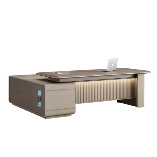 Modern Executive/Manager/Boss Office Desks | Luxury CEO Desk Supplier-18-B0420