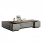 Modern Minimalist High-End Executive Desk - Office Desk for CEO, President & Chairman-HZB203