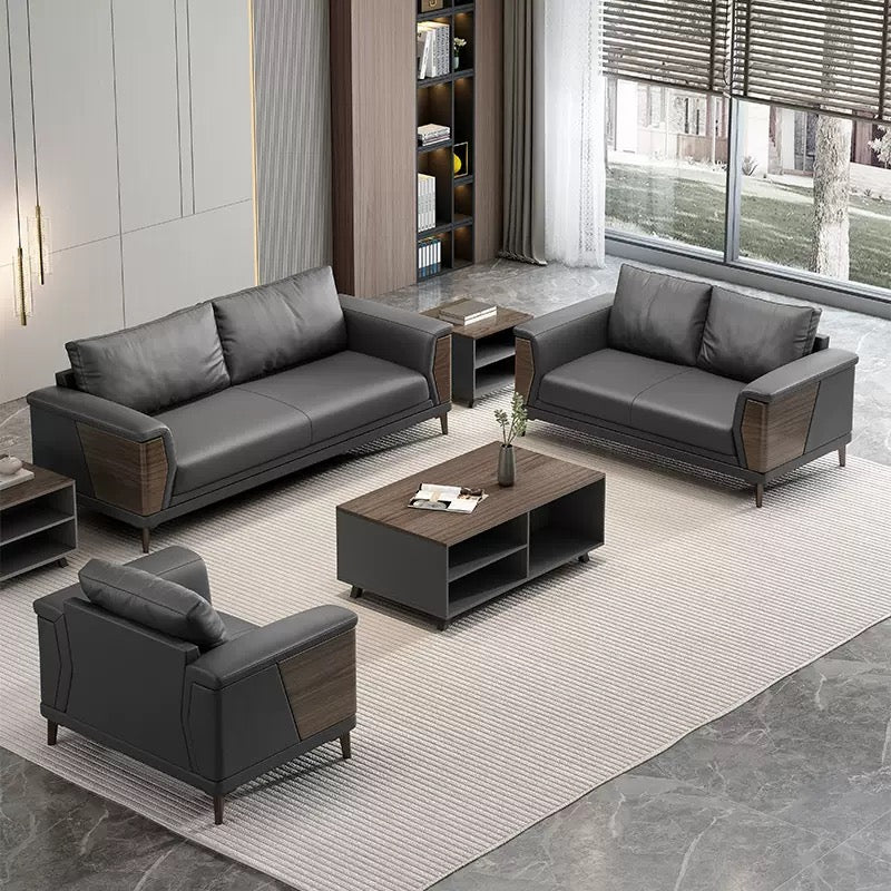 Office Sofa Set for Reception & Lounge Area - Business Guest Seating, Modern Waiting Room Furniture-HFB205