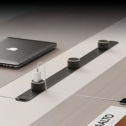 Modern Minimalist Office Conference Table - Large Meeting & Training Desk for Office Boardroom-HUB207