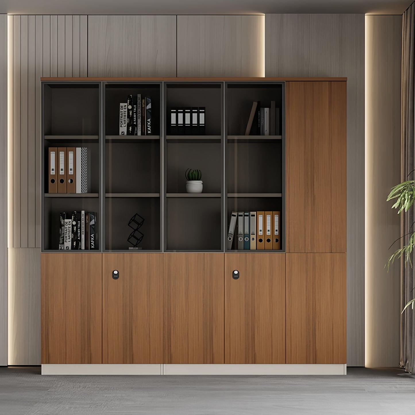 Office Filing Cabinet - Document & Archive Storage Cabinet for Data Organization and Filing Systems-HDB205