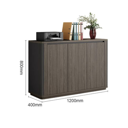 Office Pantry & Storage Cabinet - Multi-Purpose Utility Cabinet for Break Room, Filing and Background-HDB206