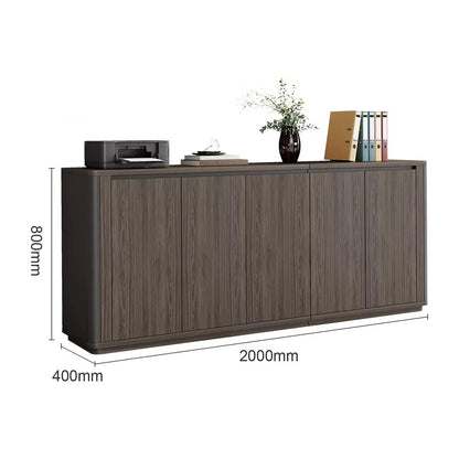 Office Pantry & Storage Cabinet - Multi-Purpose Utility Cabinet for Break Room, Filing and Background-HDB206