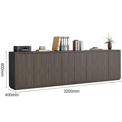 Office Pantry & Storage Cabinet - Multi-Purpose Utility Cabinet for Break Room, Filing and Background-HDB206