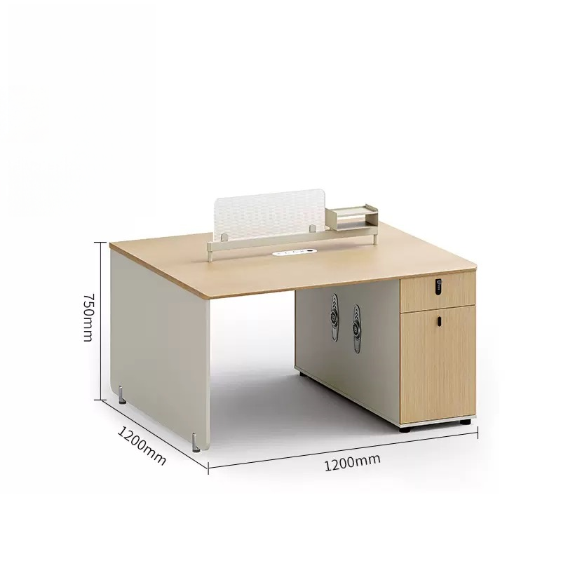 Office Employee Desk - Workstation Desk for Staff, Multiple Seating Office Furniture Set-HYB607
