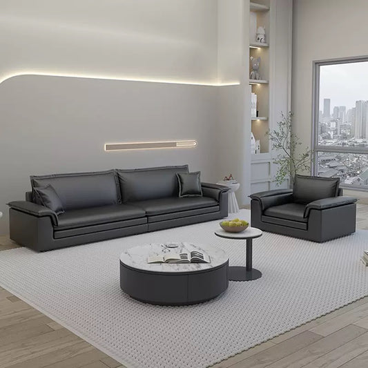 Office Sofa Set for Reception & Lounge Area - Business Guest Seating, Modern Waiting Room Furniture-HFB206