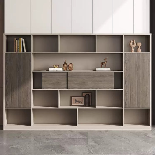 Office Pantry & Storage Cabinet - Multi-Purpose Utility Cabinet for Break Room, Filing and Background-HDB209