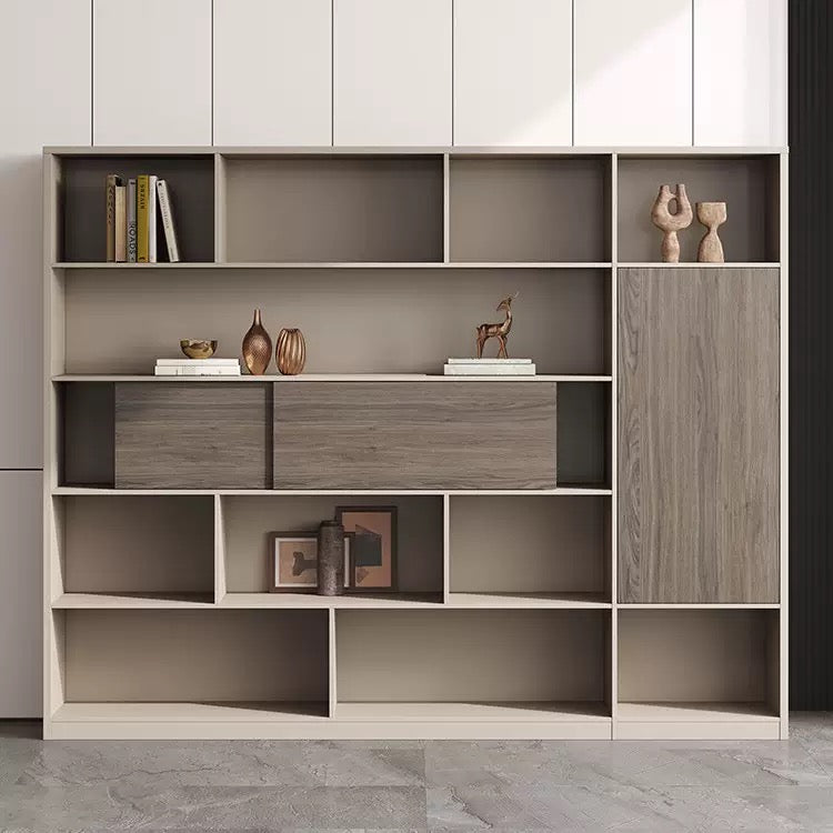 Office Pantry & Storage Cabinet - Multi-Purpose Utility Cabinet for Break Room, Filing and Background-HDB209