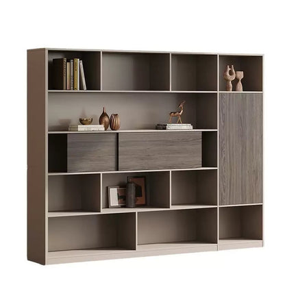 Office Pantry & Storage Cabinet - Multi-Purpose Utility Cabinet for Break Room, Filing and Background-HDB209