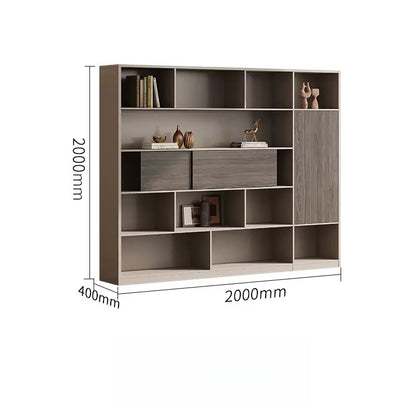 Office Pantry & Storage Cabinet - Multi-Purpose Utility Cabinet for Break Room, Filing and Background-HDB209