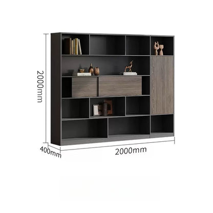 Office Pantry & Storage Cabinet - Multi-Purpose Utility Cabinet for Break Room, Filing and Background-HDB209