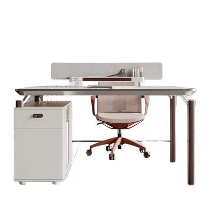 Office Employee Desk - Workstation Desk for Staff, Multiple Seating Office Furniture Set-HYB608