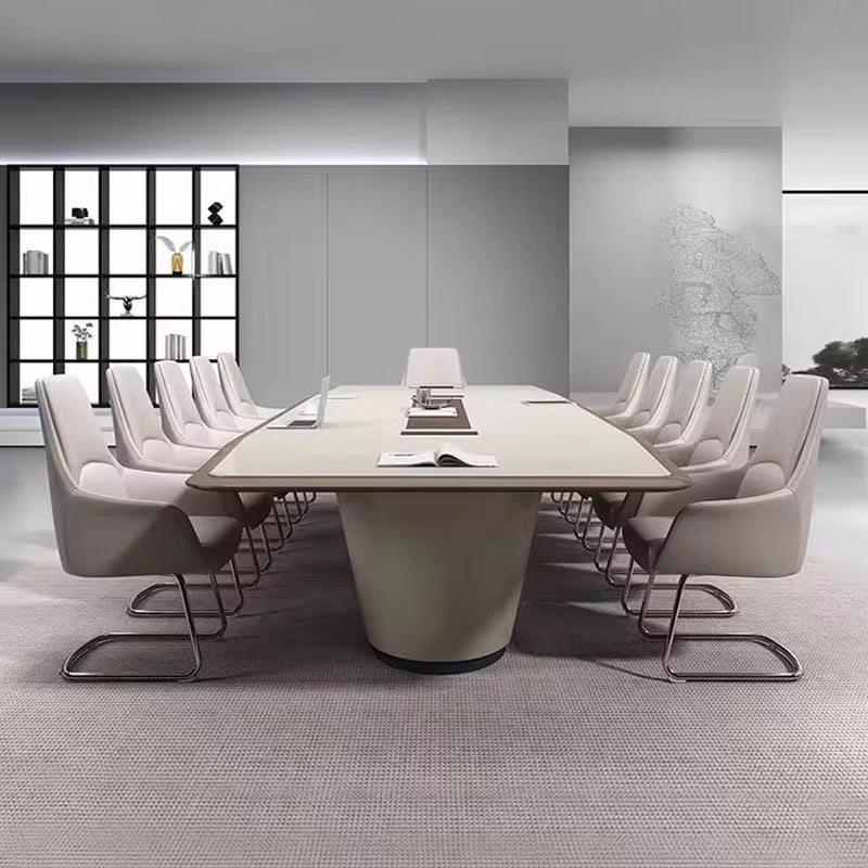 HUB209-Modern Conference Table - Office Meeting & Training Desk for Boardroom, Large Meeting Room
