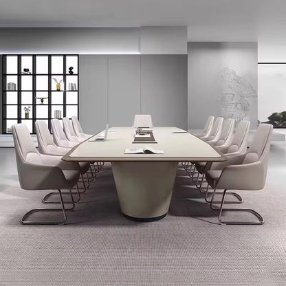 HUB209-Modern Conference Table - Office Meeting & Training Desk for Boardroom, Large Meeting Room