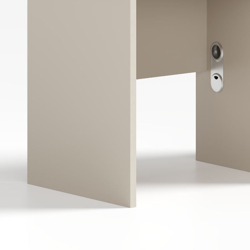 Single Computer Desk Multi-Staff Modular Office Furniture LED Wooden Panel Combination Chair for Modern Luxury Villa Application-03-B1206