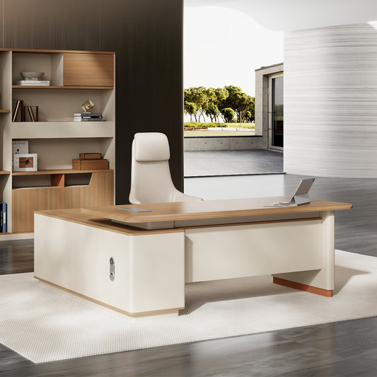 Modern Wooden Home Office Wood Computer Desk Wood Office Table Simple Computer Desk-03-B6216