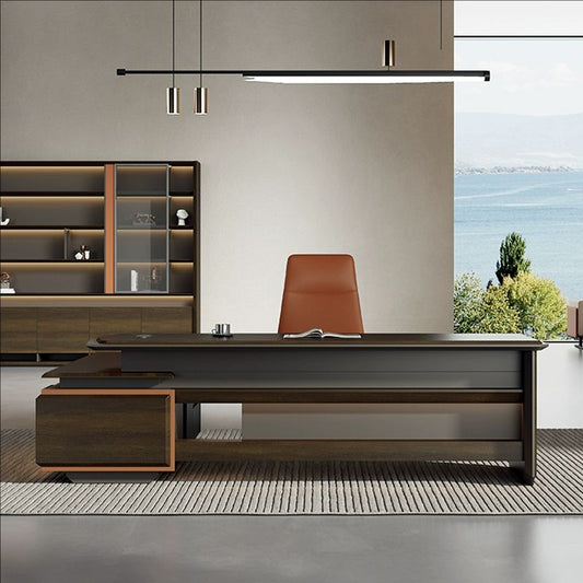 Modern Wooden Office File Cabinet Adjustable Extendable Versatile Furniture for Home Office School Warehouse Gym Hotel-16-B3124