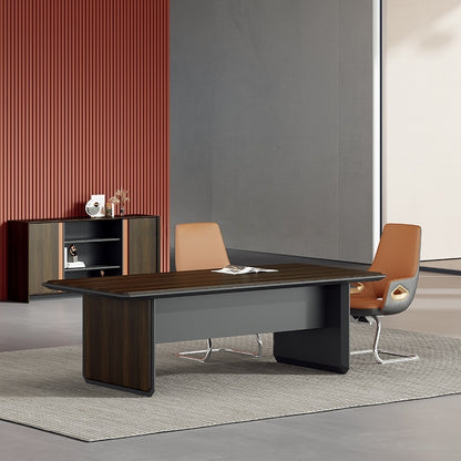 Luxury Free Socket Combination of Large Conference Table with Chairs Set 4 Management Box-16-H3530