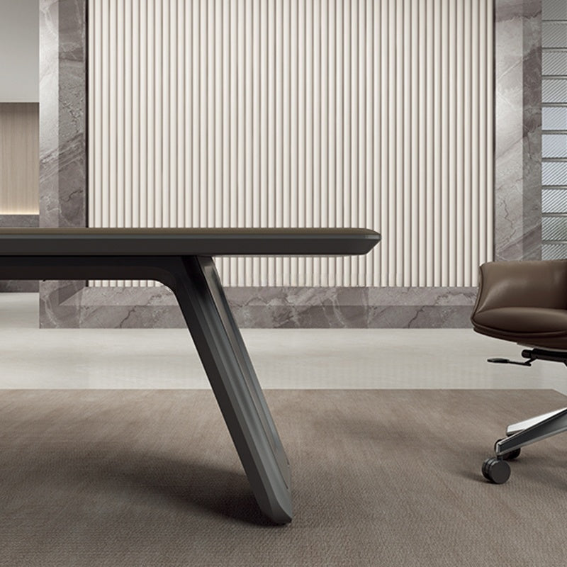 Factory Direct High Quality Long Conference Table MDF Modern Office Wooden Table Desk Meeting Room Tables-35-H5524