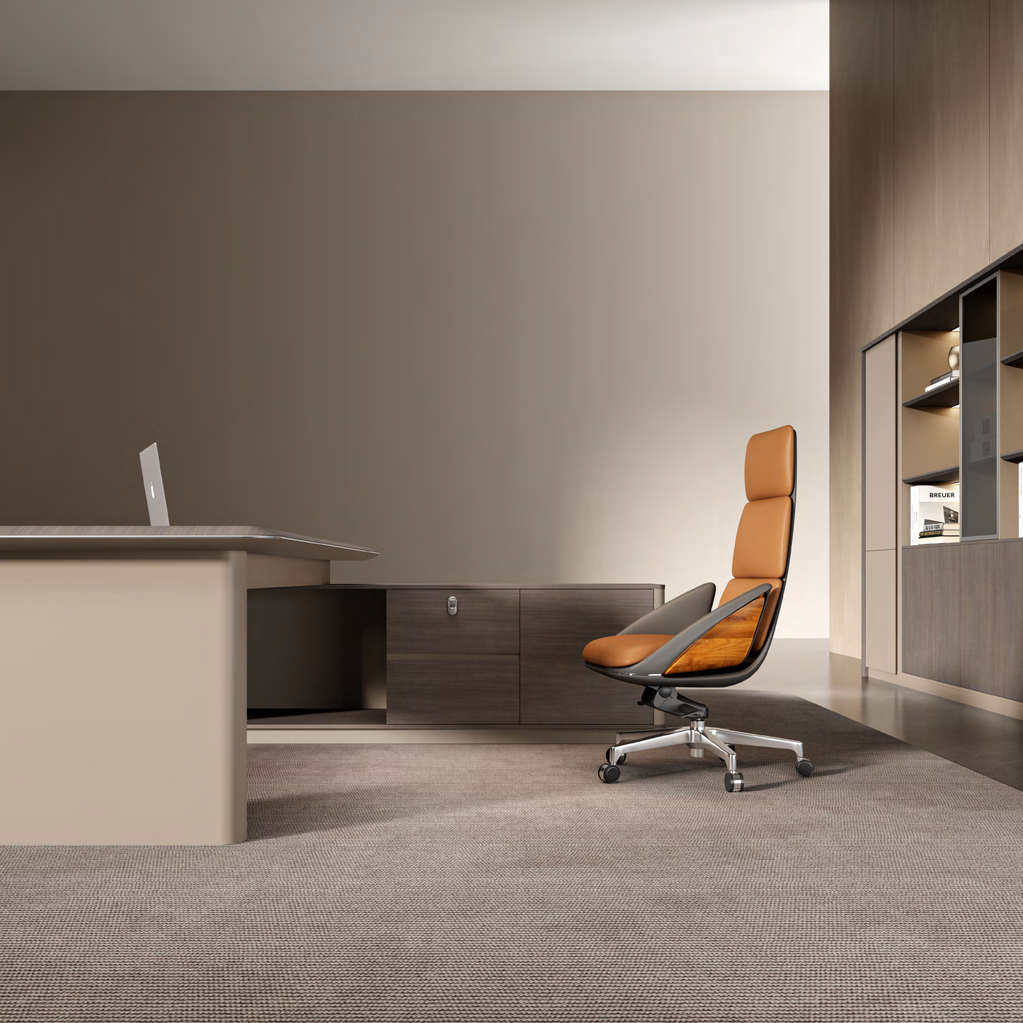 Modern Executive/Manager/Boss Office Desks | Luxury CEO Desk Supplier-18-B0118