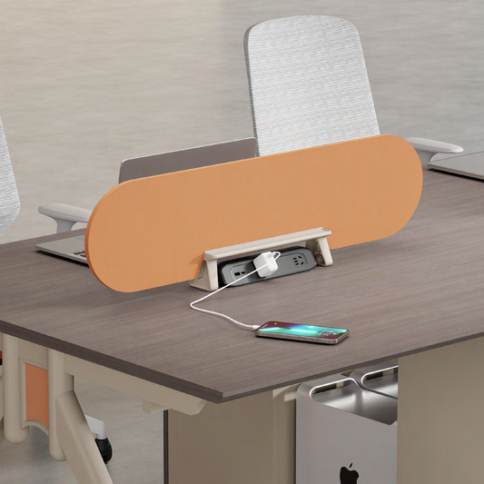 Under-Desk Drawer Staff Desk | Space-Saving Storage, Standard Employee Workstation-18-Z2421