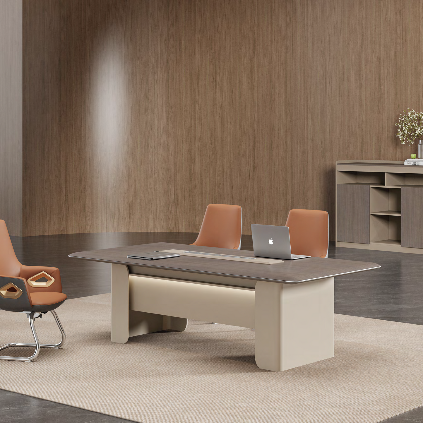 Modern Business Conference Table | Multifunctional Negotiation Table, Corporate Training Room-18-H2401