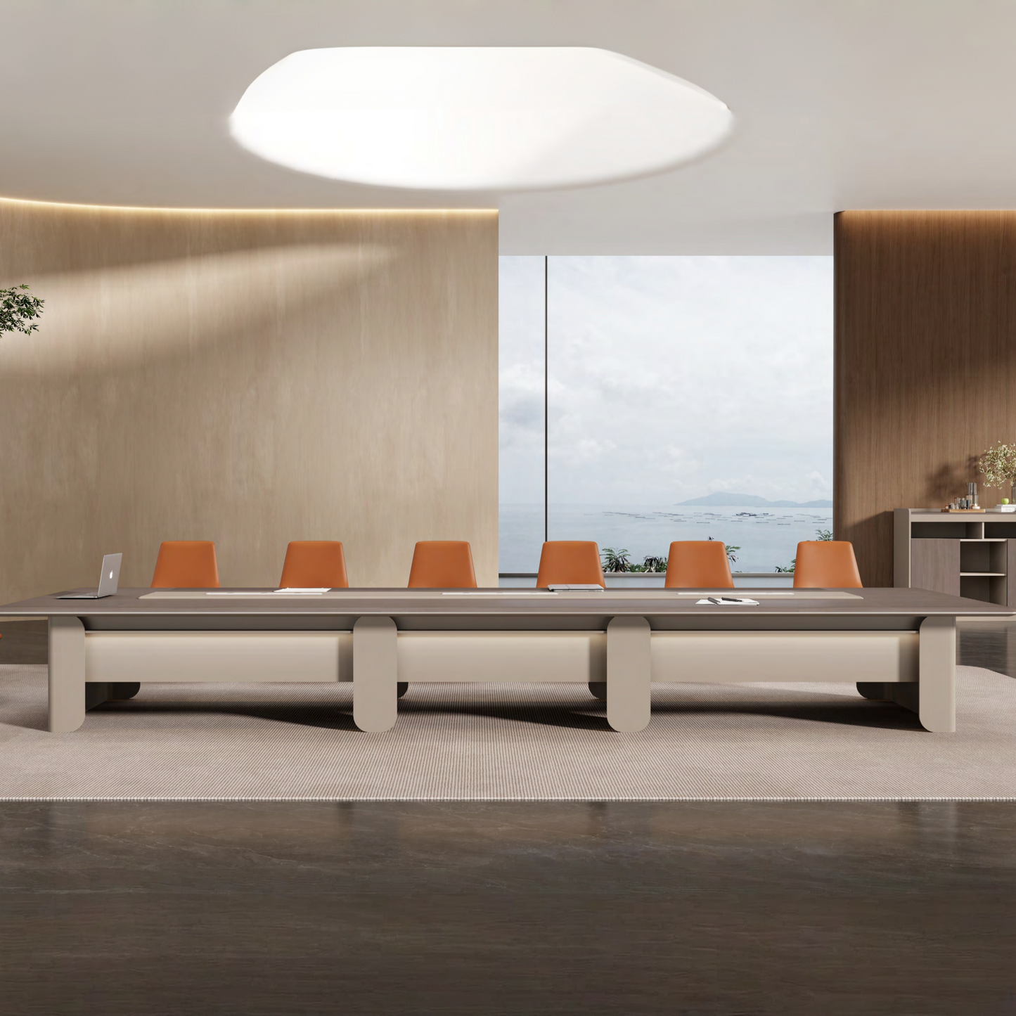 Modern Business Conference Table | Multifunctional Negotiation Table, Corporate Training Room-18-H2401