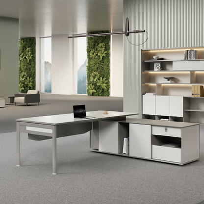 Minimalist ExecutiveCEO/bOSS Office Desks | Contemporary Office Furniture Supplier-12-B1816