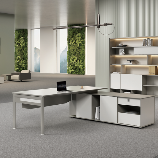 Minimalist ExecutiveCEO/bOSS Office Desks | Contemporary Office Furniture Supplier-12-B1816