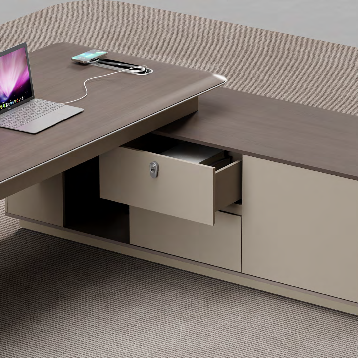 Modern Executive/Manager Office Desks | Luxury CEO Desk Supplier-18-B0322