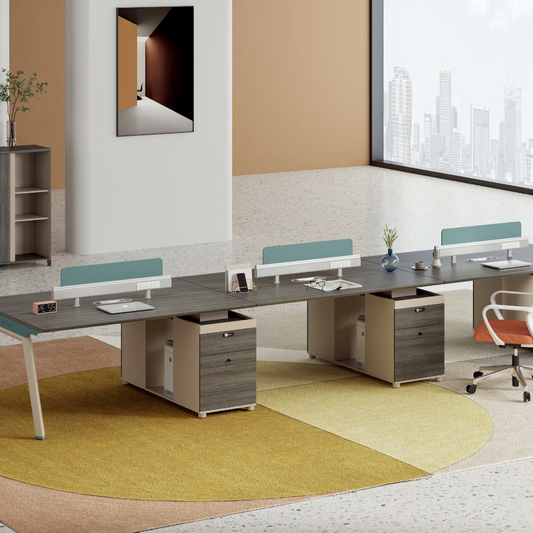 Commercial Employee Desks |Multi-person staff table Office Staff Workstation Manufacturer-05-24