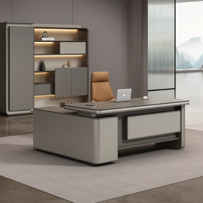 Luxury Manager/Staff Workstations Manufacturer | Modern Office Employee Desks-13-B6416